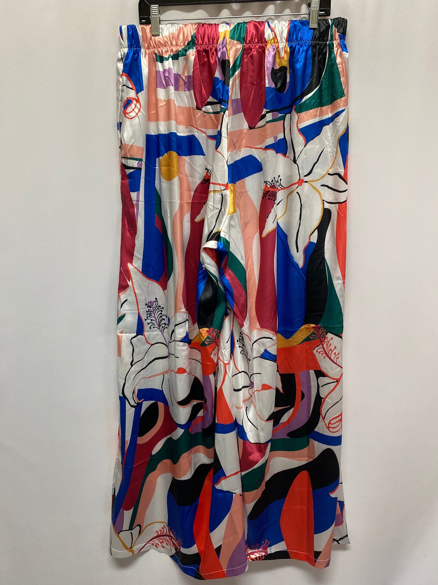 Pants Wide Leg By Ashley Stewart In Multi-colored, Size: 3x