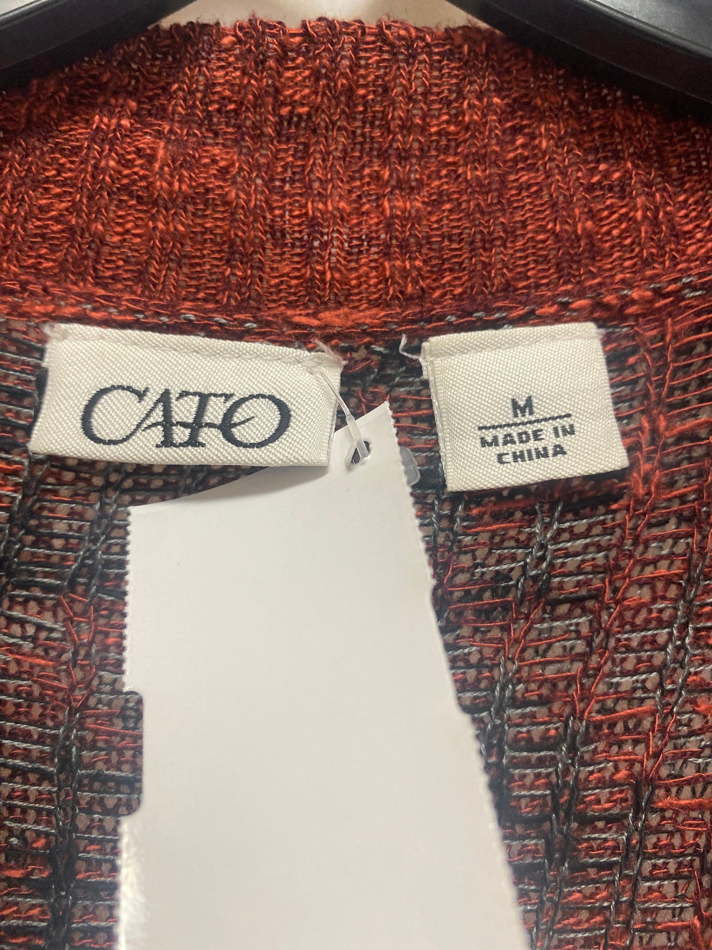 Cardigan By Cato In Red, Size: M