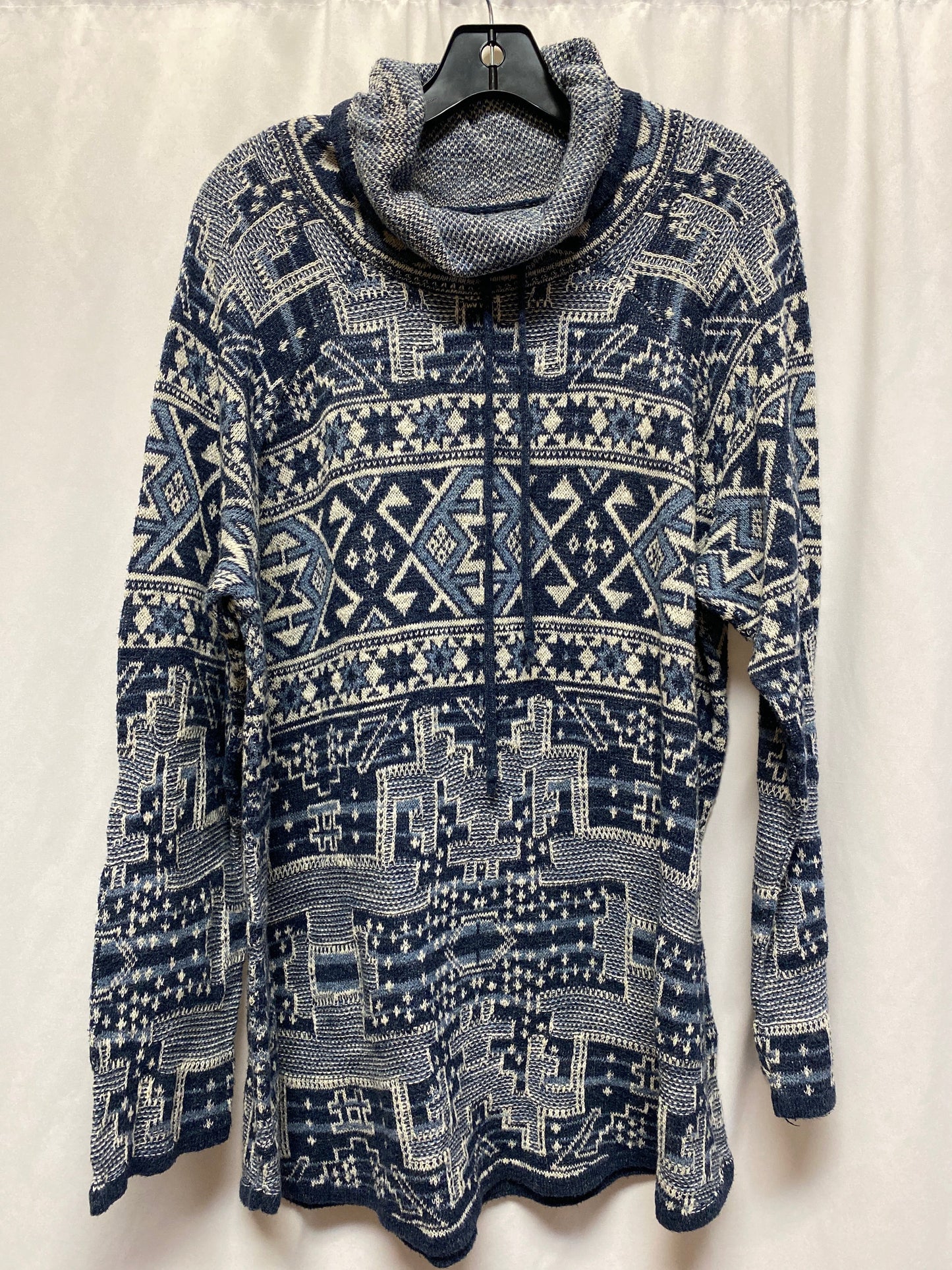 Sweater By Chaps In Blue, Size: 2x