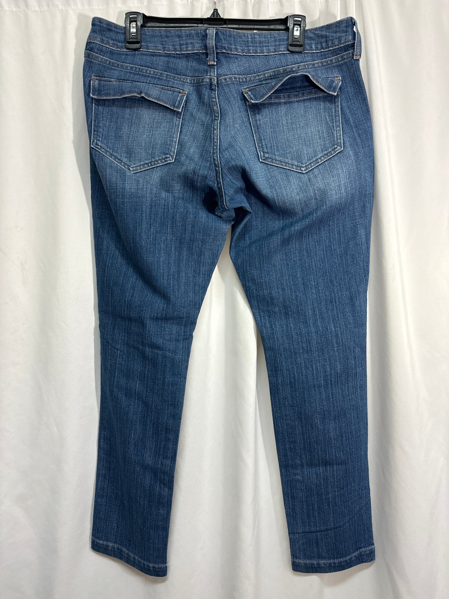 Jeans Straight By Old Navy In Blue, Size: 12