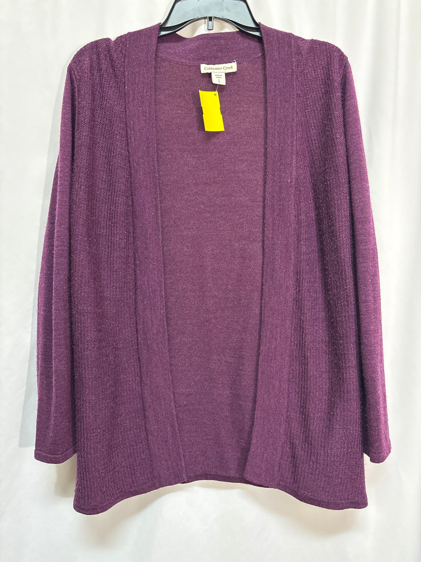 Cardigan By Coldwater Creek In Purple, Size: S