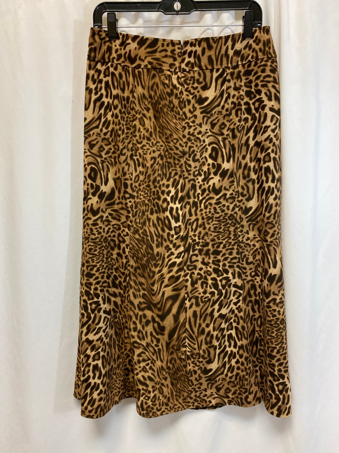 Skirt Maxi By Cato In Animal Print, Size: 8