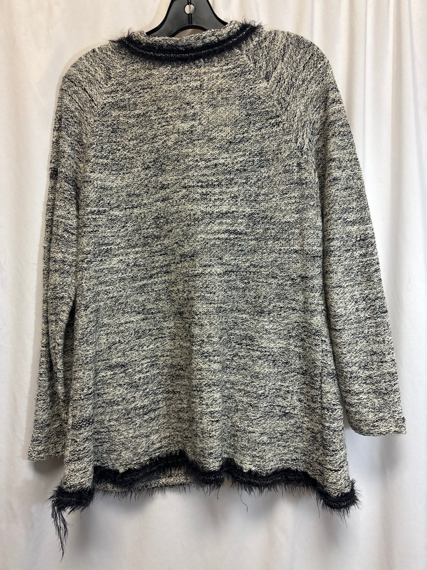 Top Long Sleeve By Nic + Zoe In Navy, Size: L