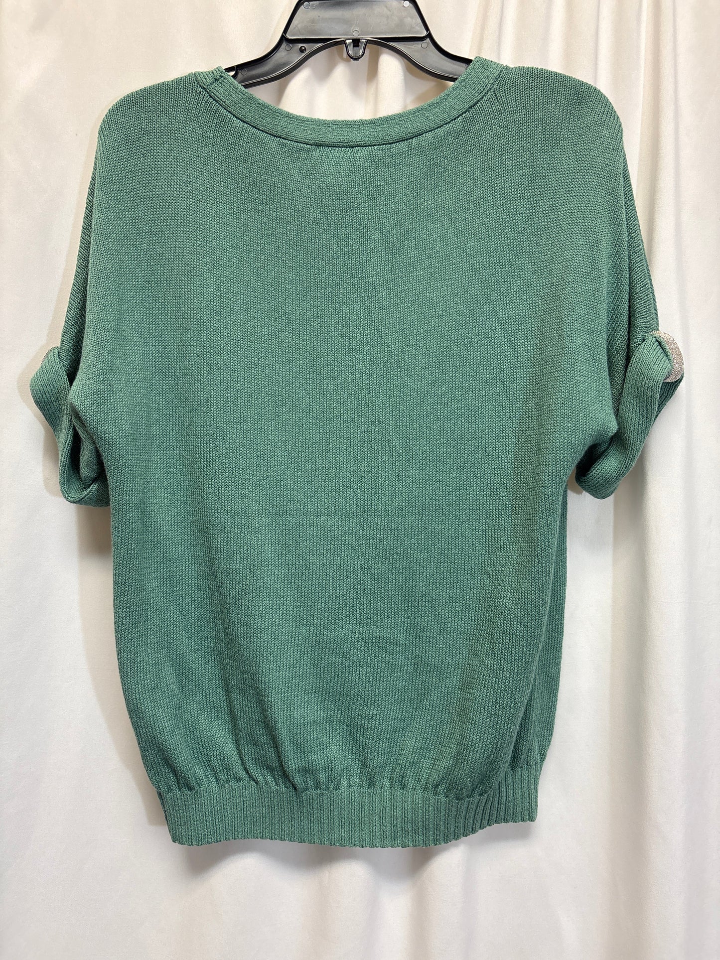 Sweater By Chicos In Green, Size: Xs