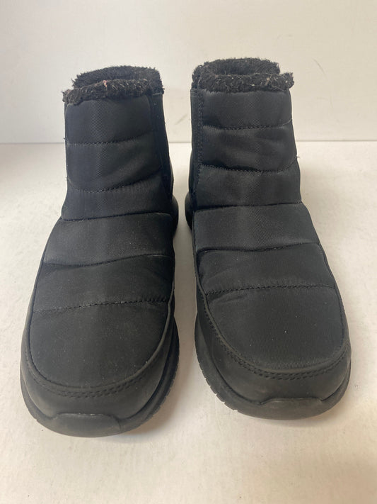 Boots Snow By Skechers In Black, Size: 6.5