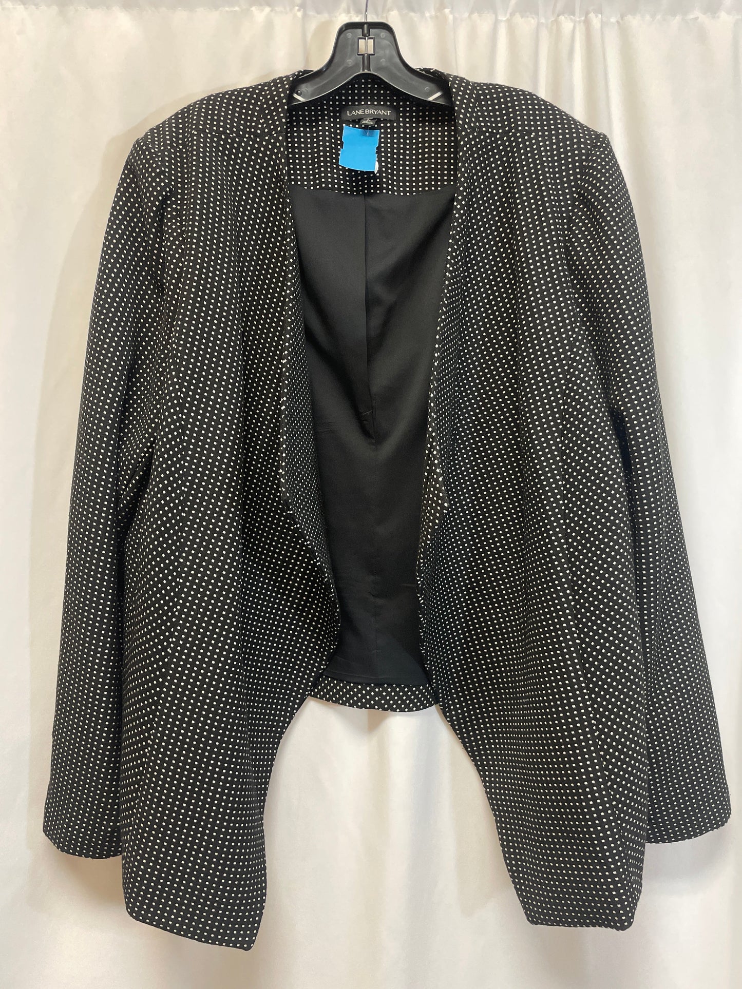 Blazer By Lane Bryant In Black & White, Size: 3x