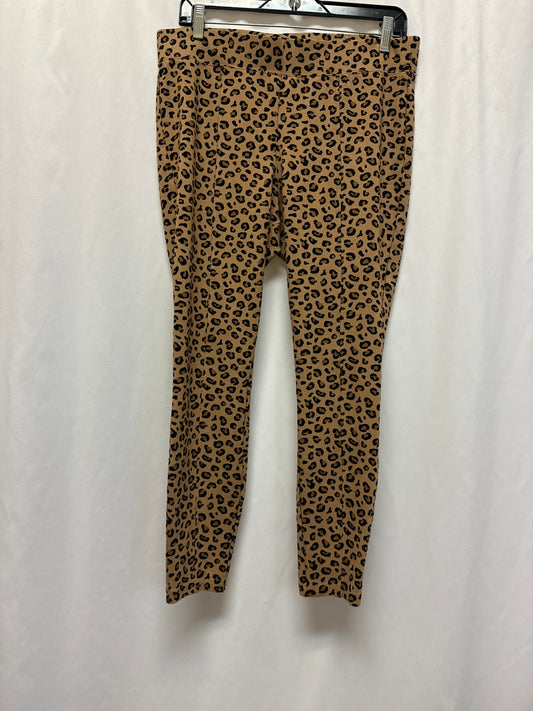 Pants Leggings By Old Navy In Animal Print, Size: L