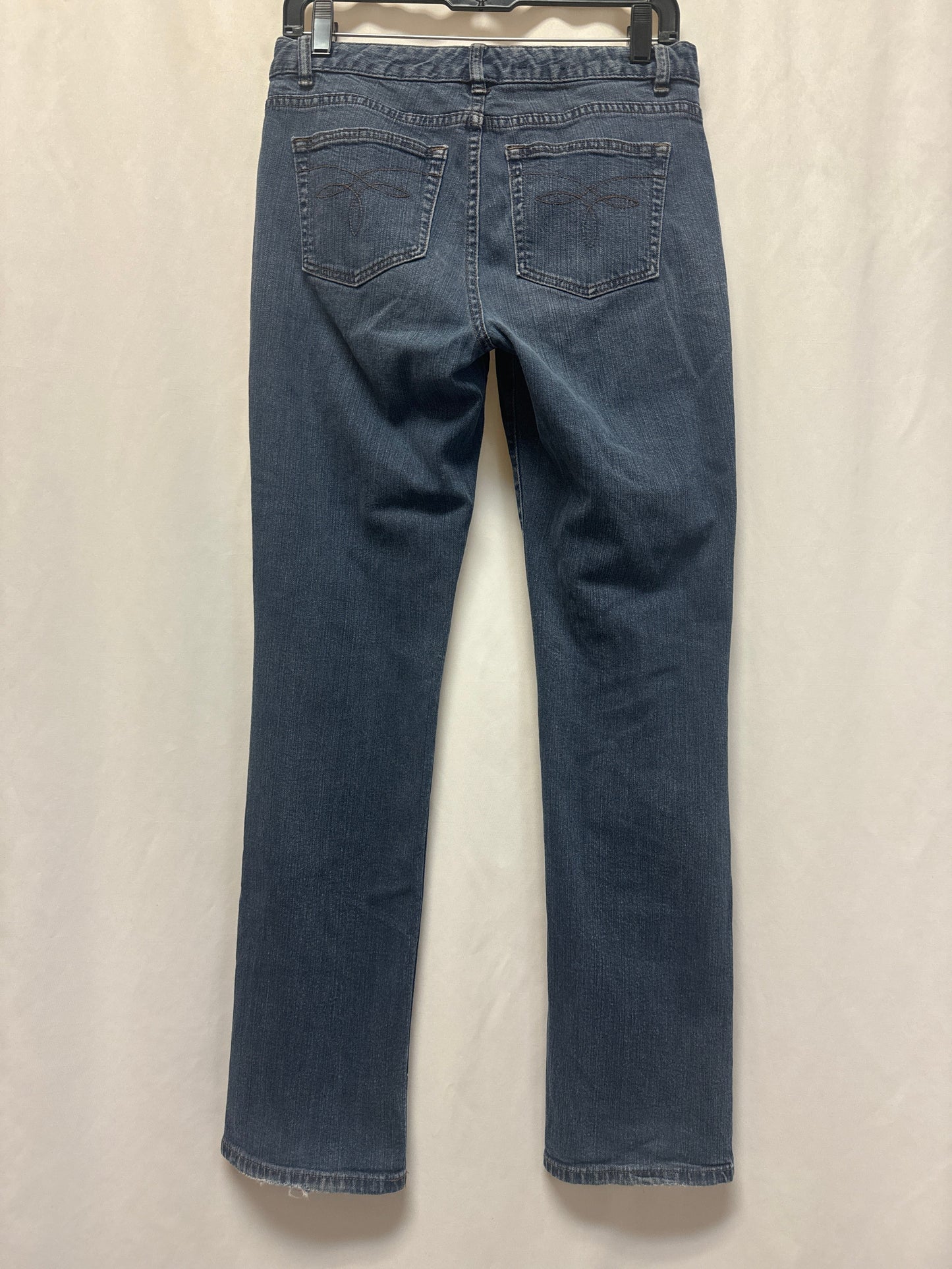 Jeans Straight By Chaps In Blue, Size: 6