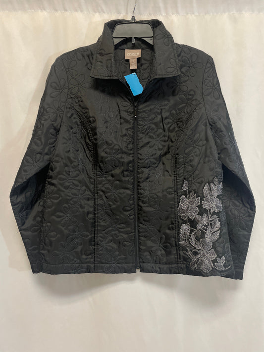 Jacket Other By Chicos In Black, Size: M