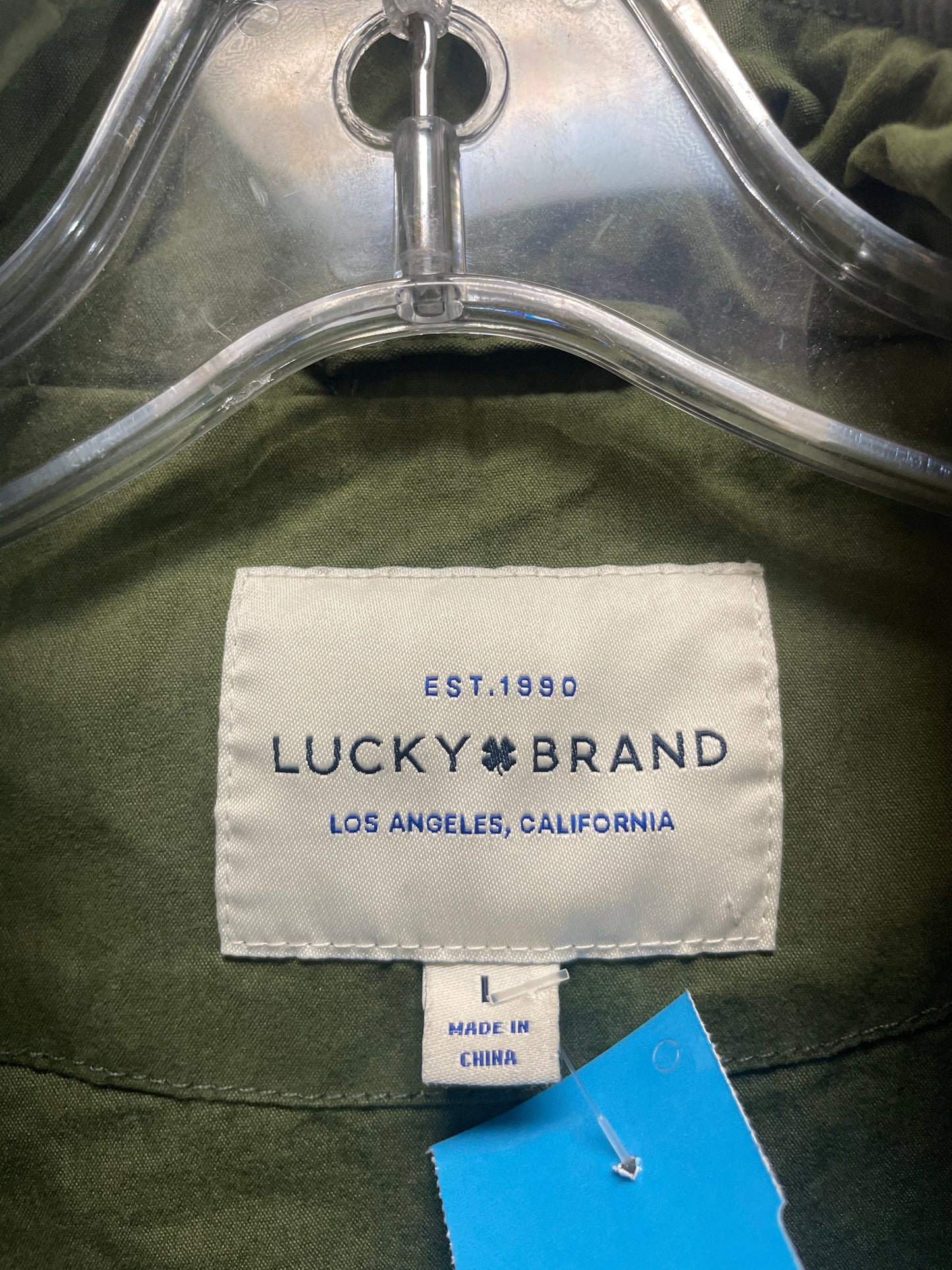 Coat Other By Lucky Brand In Green, Size: L