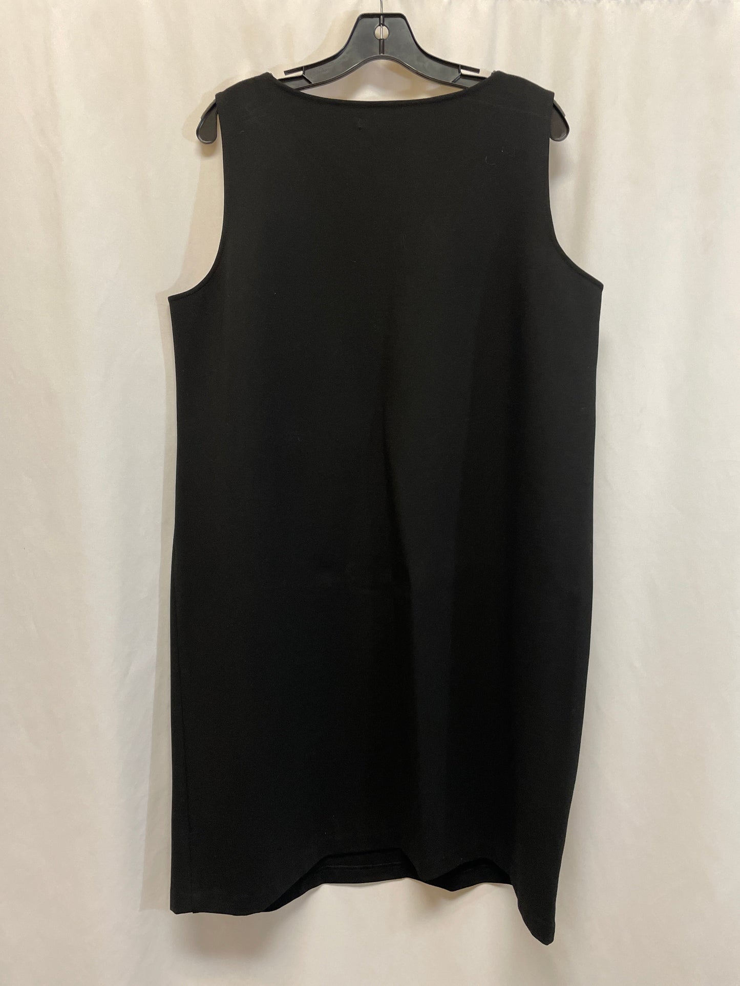 Dress Casual Midi By Ralph Lauren In Black, Size: 2x