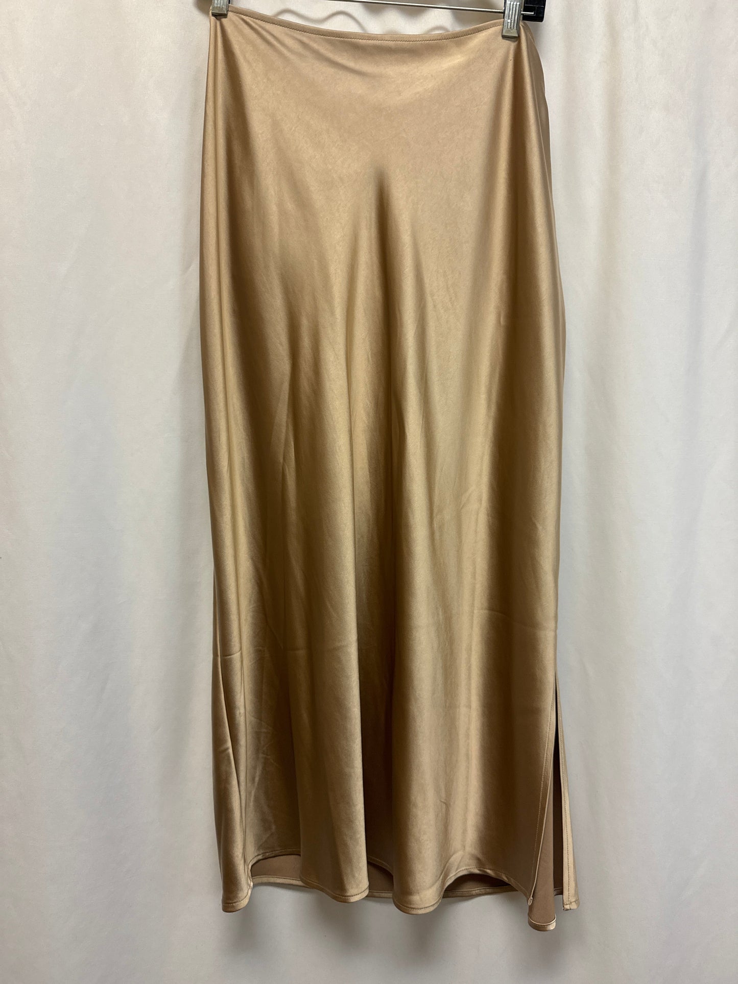 Skirt Midi By Old Navy In Gold, Size: Xxl