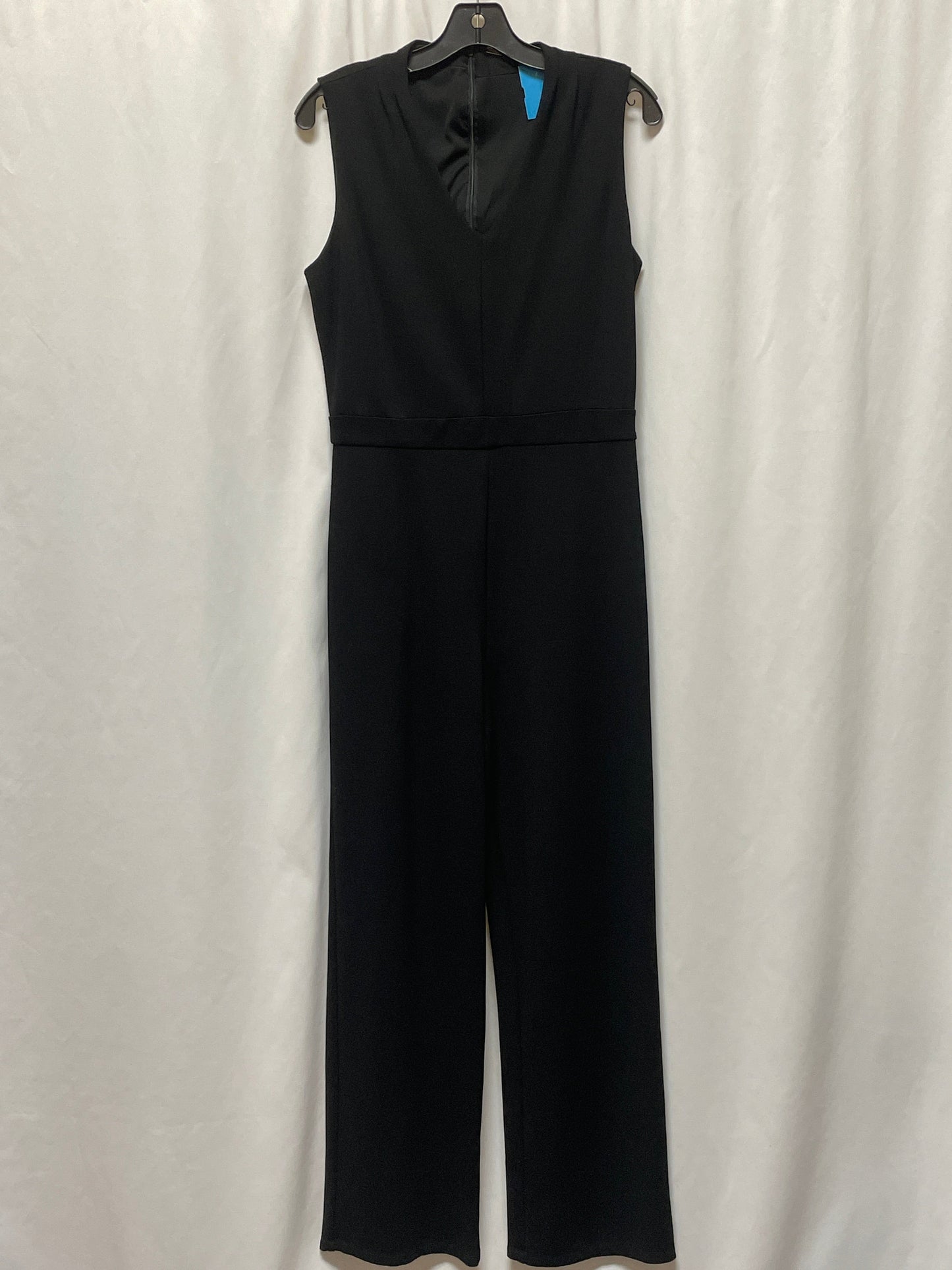 Jumpsuit By Tahari By Arthur Levine In Black, Size: M