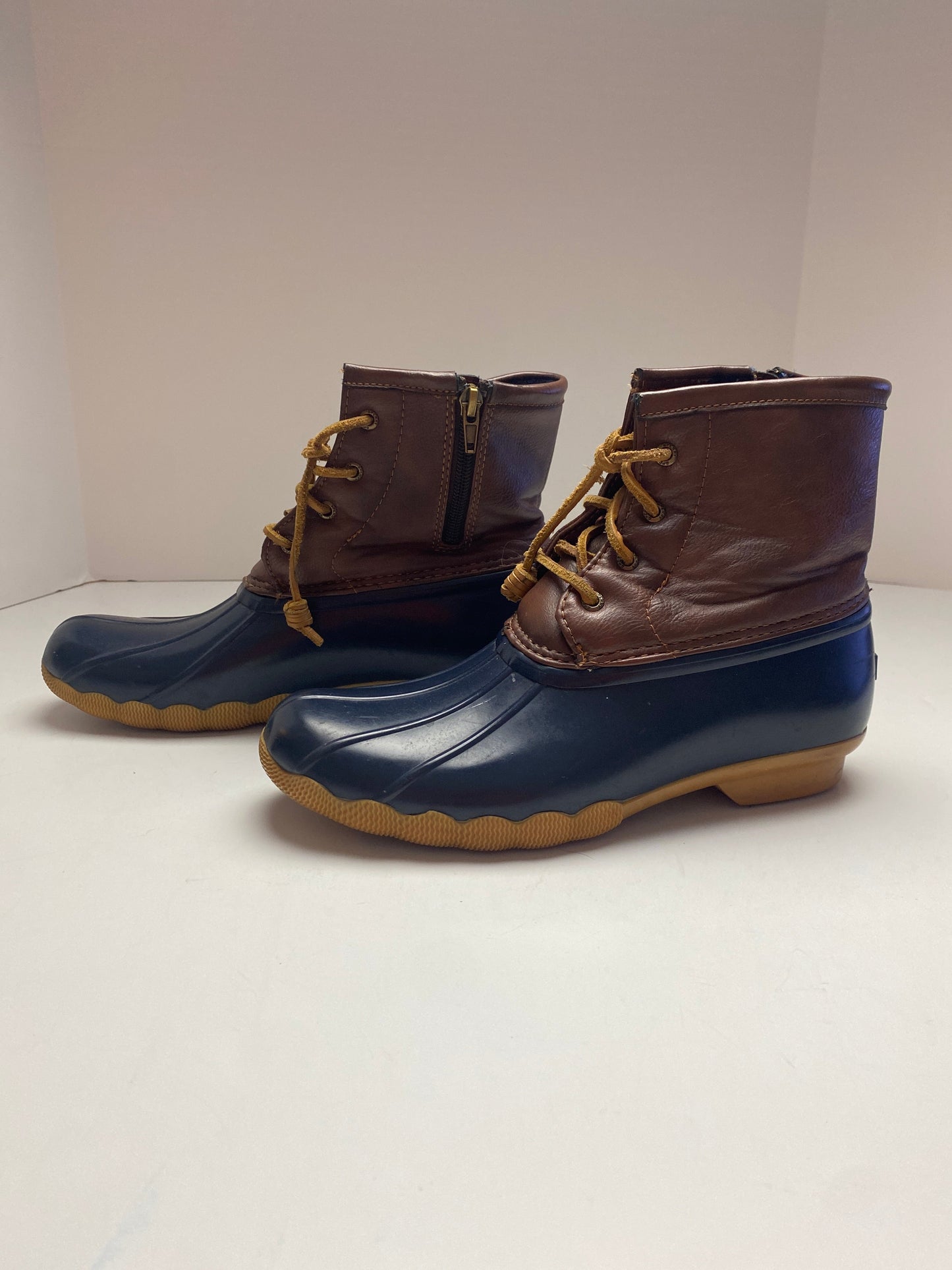 Boots Rain By Sperry In Navy, Size: 6