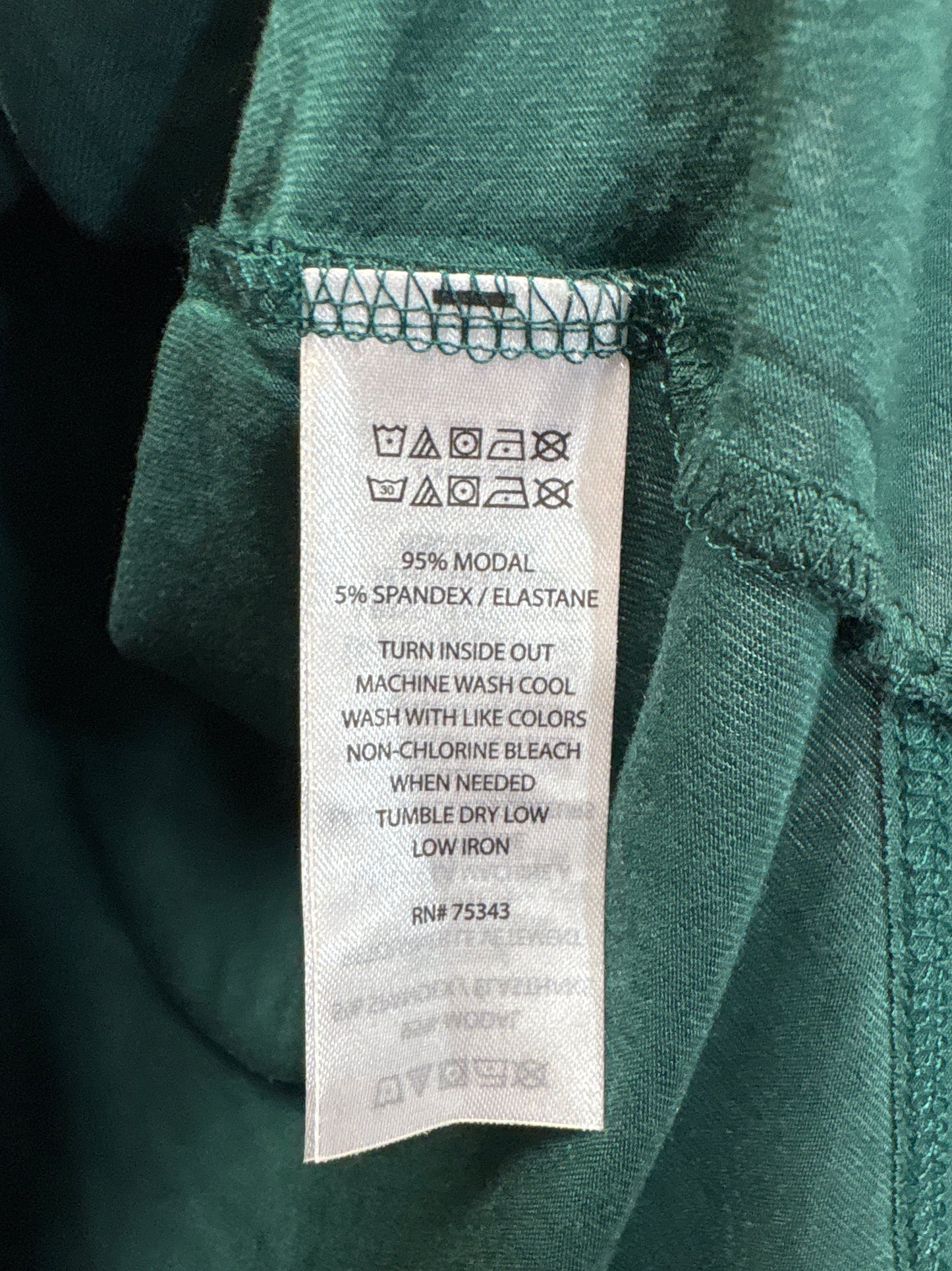 Top Long Sleeve By Tahari By Arthur Levine In Green, Size: M