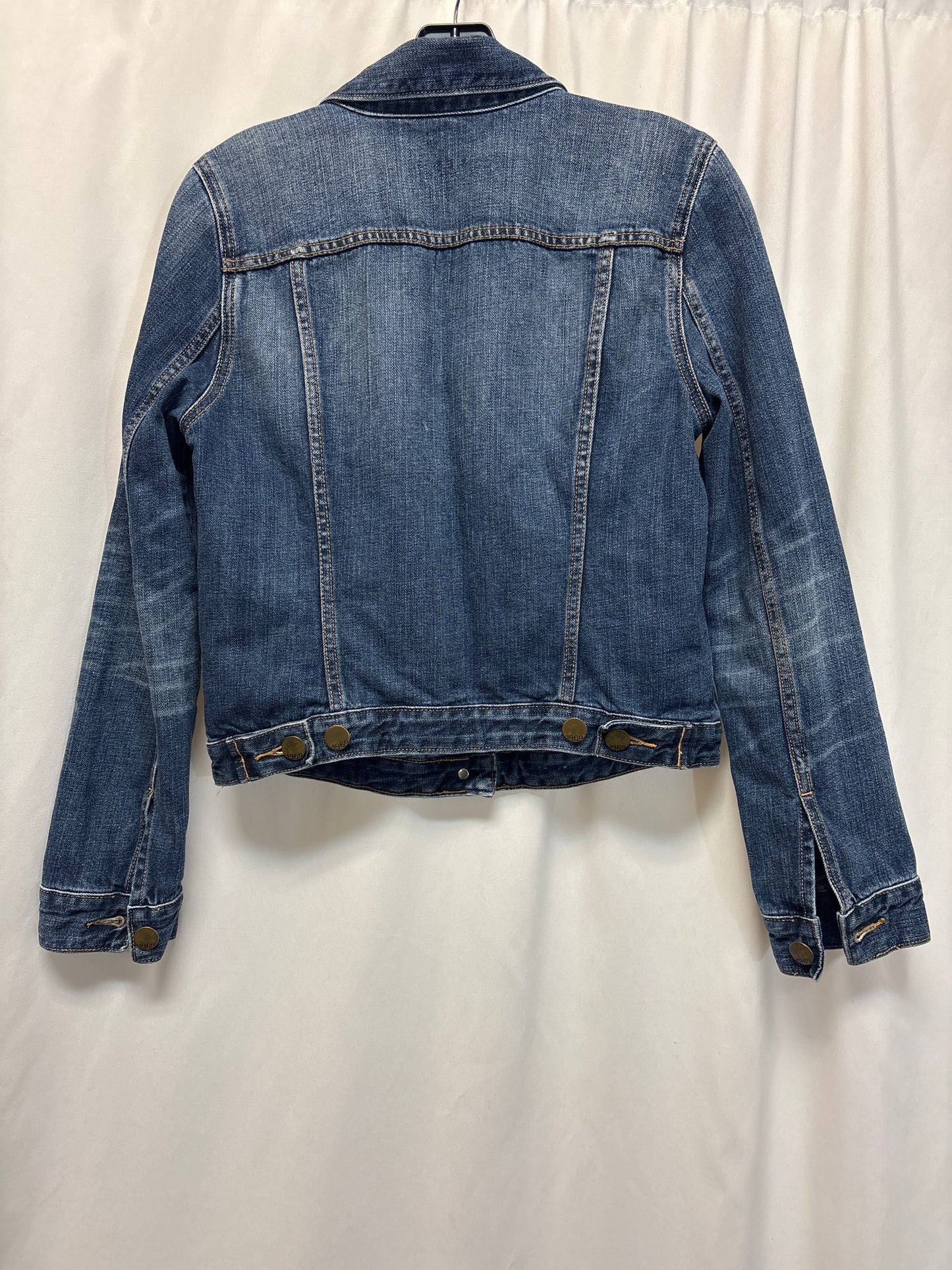 Jacket Denim By Gap In Blue, Size: M