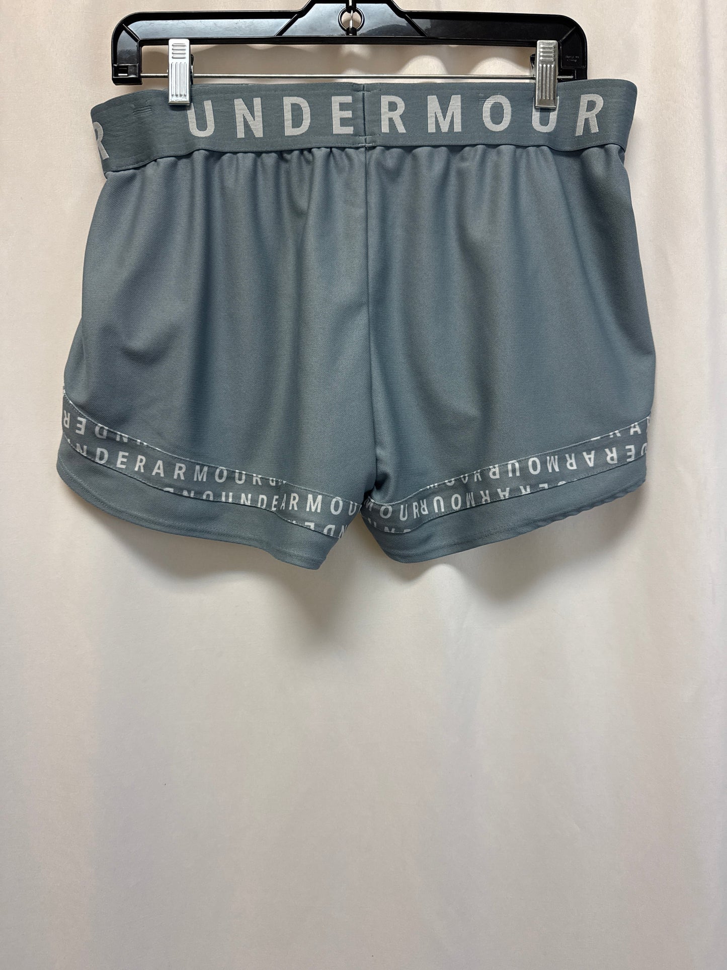 Athletic Shorts By Under Armour In Grey, Size: L