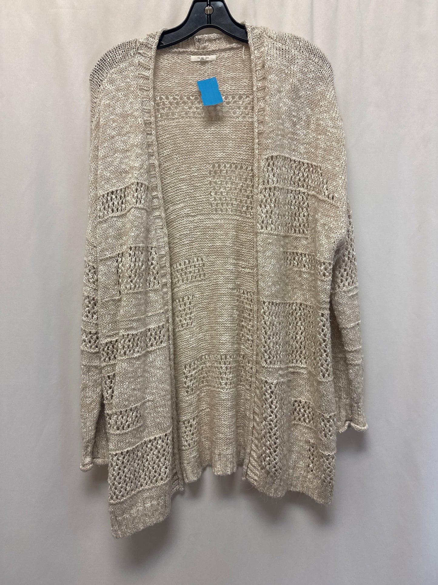 Cardigan By Maurices In Tan, Size: Xl