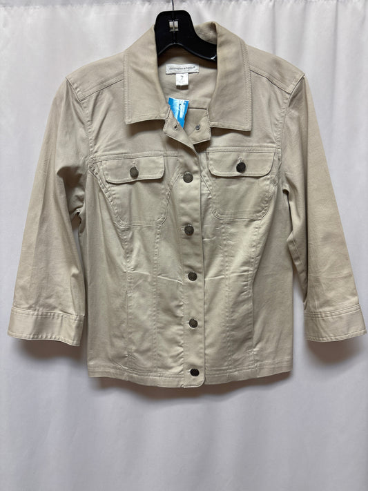 Jacket Other By Christopher And Banks In Tan, Size: S