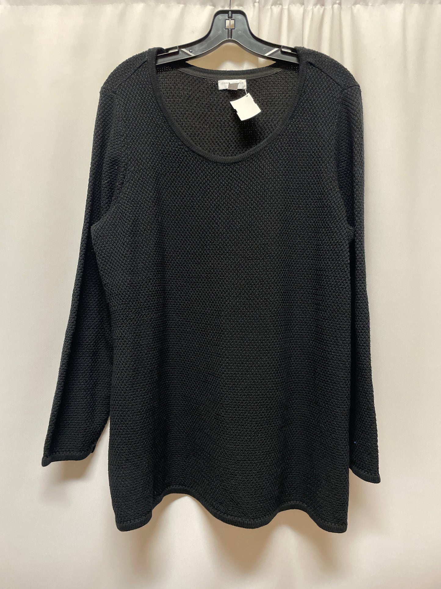 Sweater By Charter Club In Black, Size: 2x