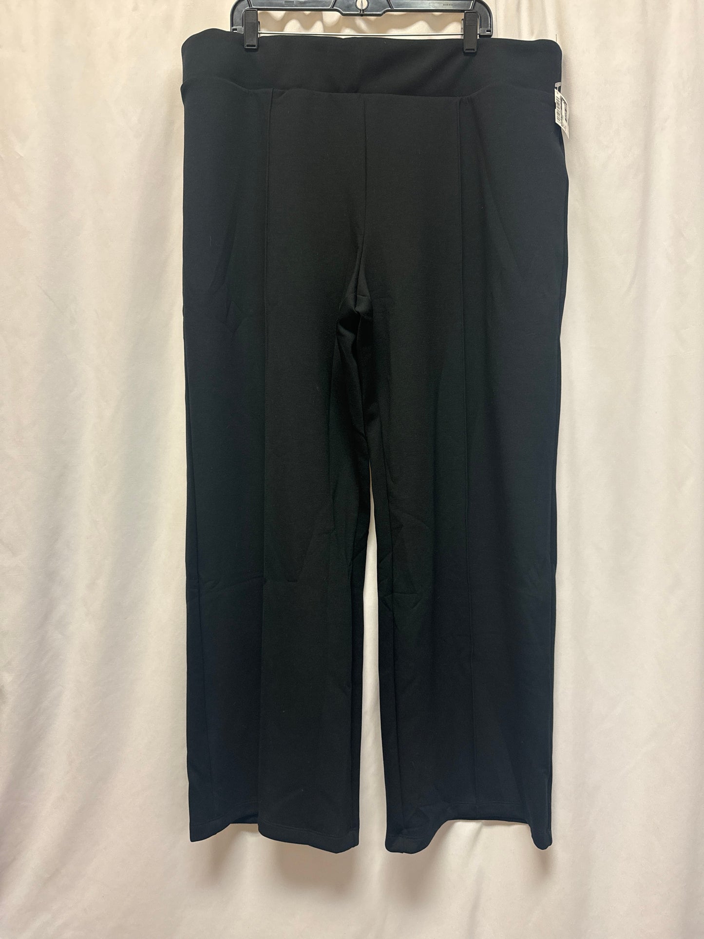 Pants Lounge By Badgley Mischka In Black, Size: 2x