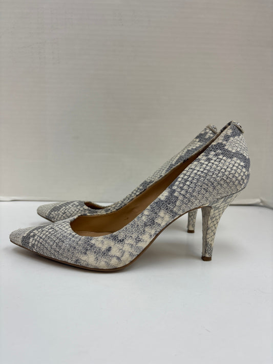 Shoes Designer By Michael By Michael Kors In Snakeskin Print, Size: 10