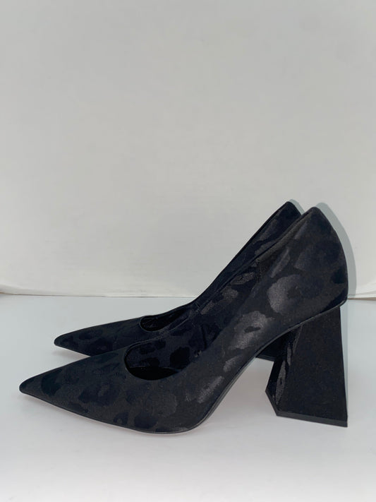 Shoes Heels Block By Zara In Black, Size: 8.5