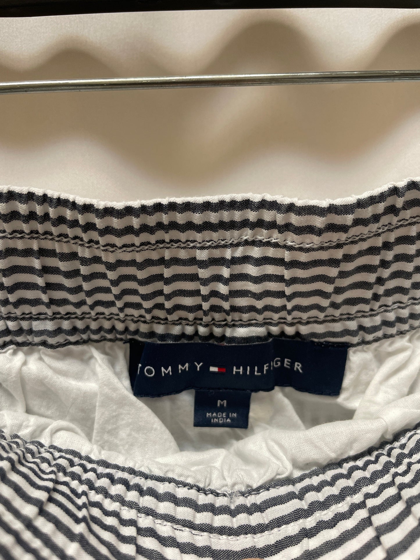 Skirt Maxi By Tommy Hilfiger In Blue & White, Size: M