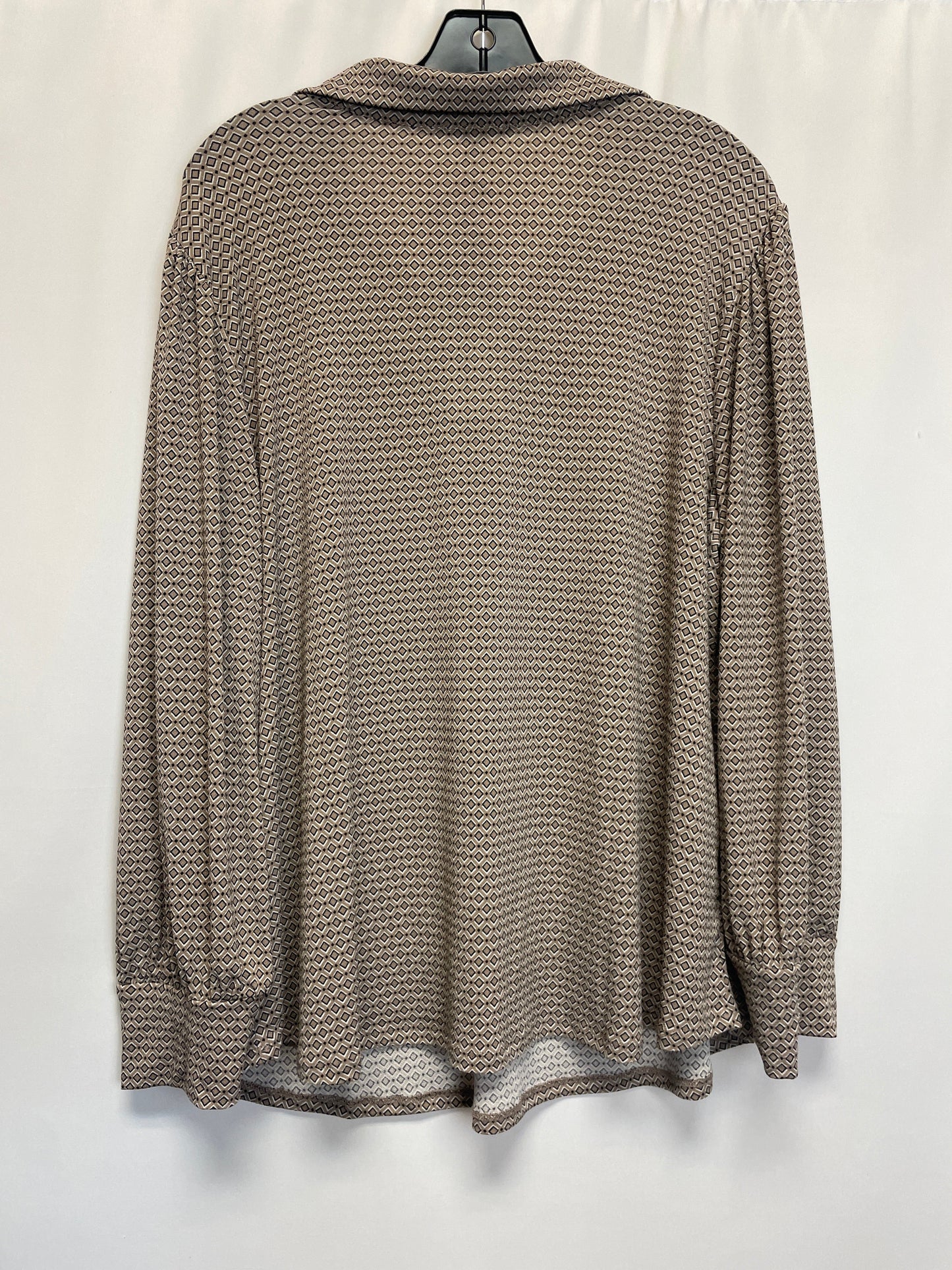 Top Long Sleeve By Adrianna Papell  Size: 1x