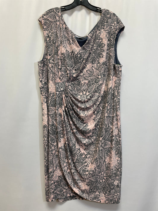 Dress Casual Midi By Connected Apparel  Size: 4x