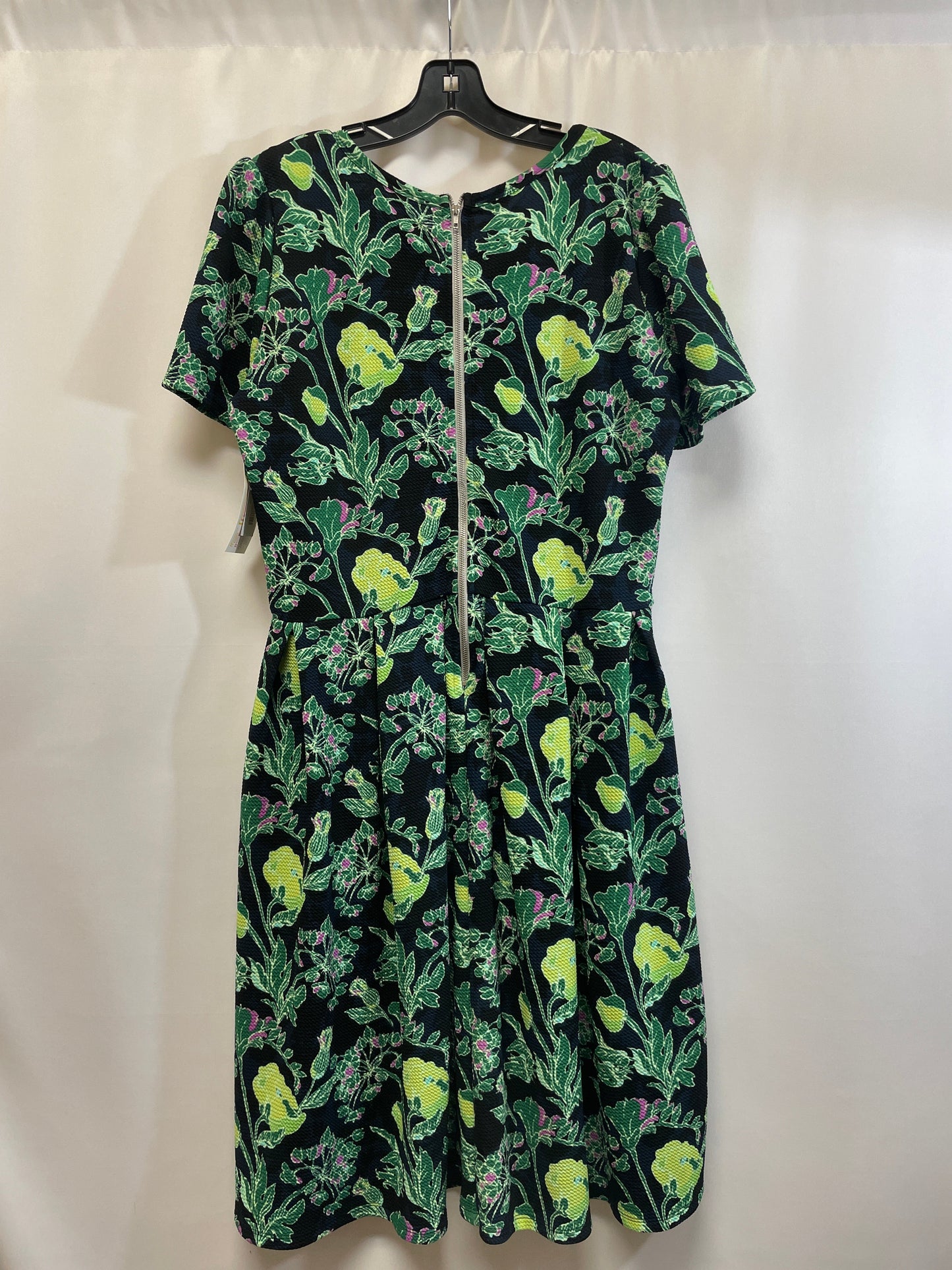 Green Dress Casual Midi Lularoe, Size 2x