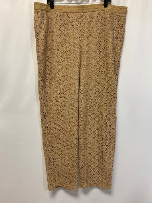 Beige Pants Lounge Chicos, Size 18