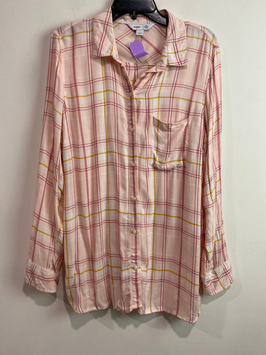 Peach Top Long Sleeve Old Navy, Size L