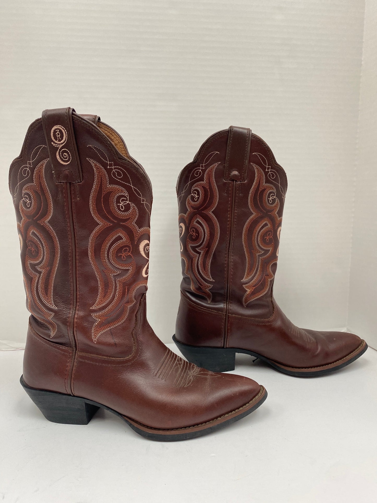 Brown Boots Western Tony Lama, Size 7