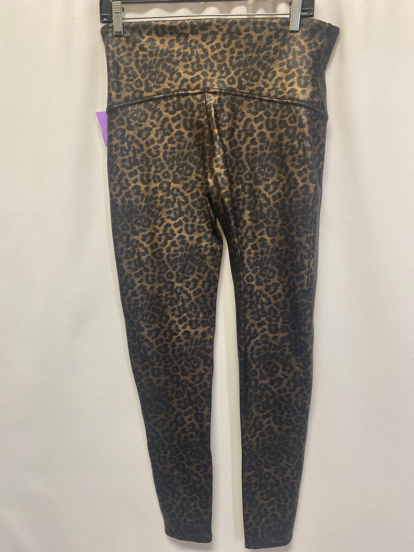 Animal Print Pants Leggings Spanx, Size 1x