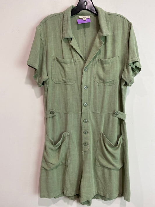 Green Romper Easel, Size M