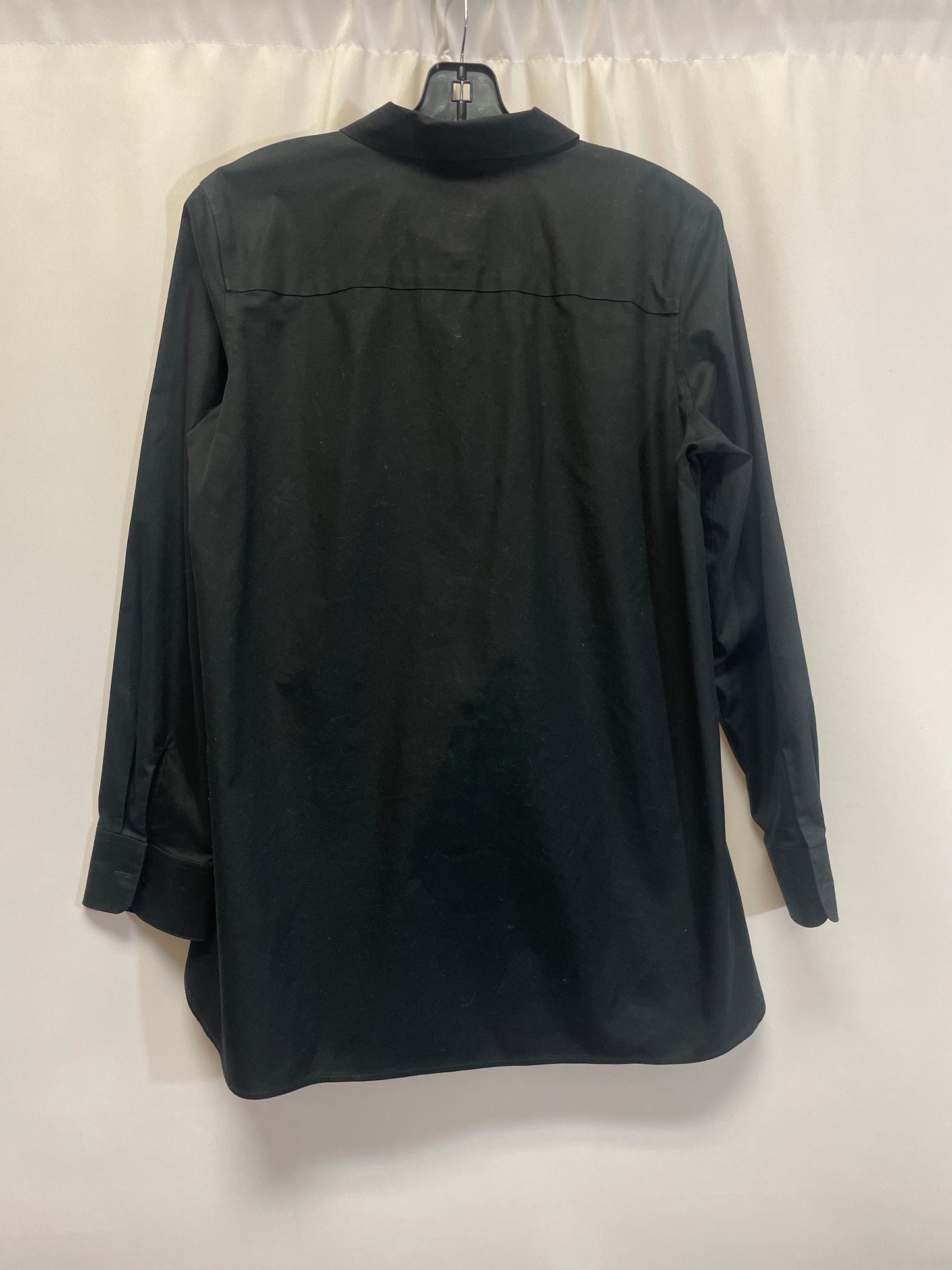 Black Top Long Sleeve Chicos, Size M