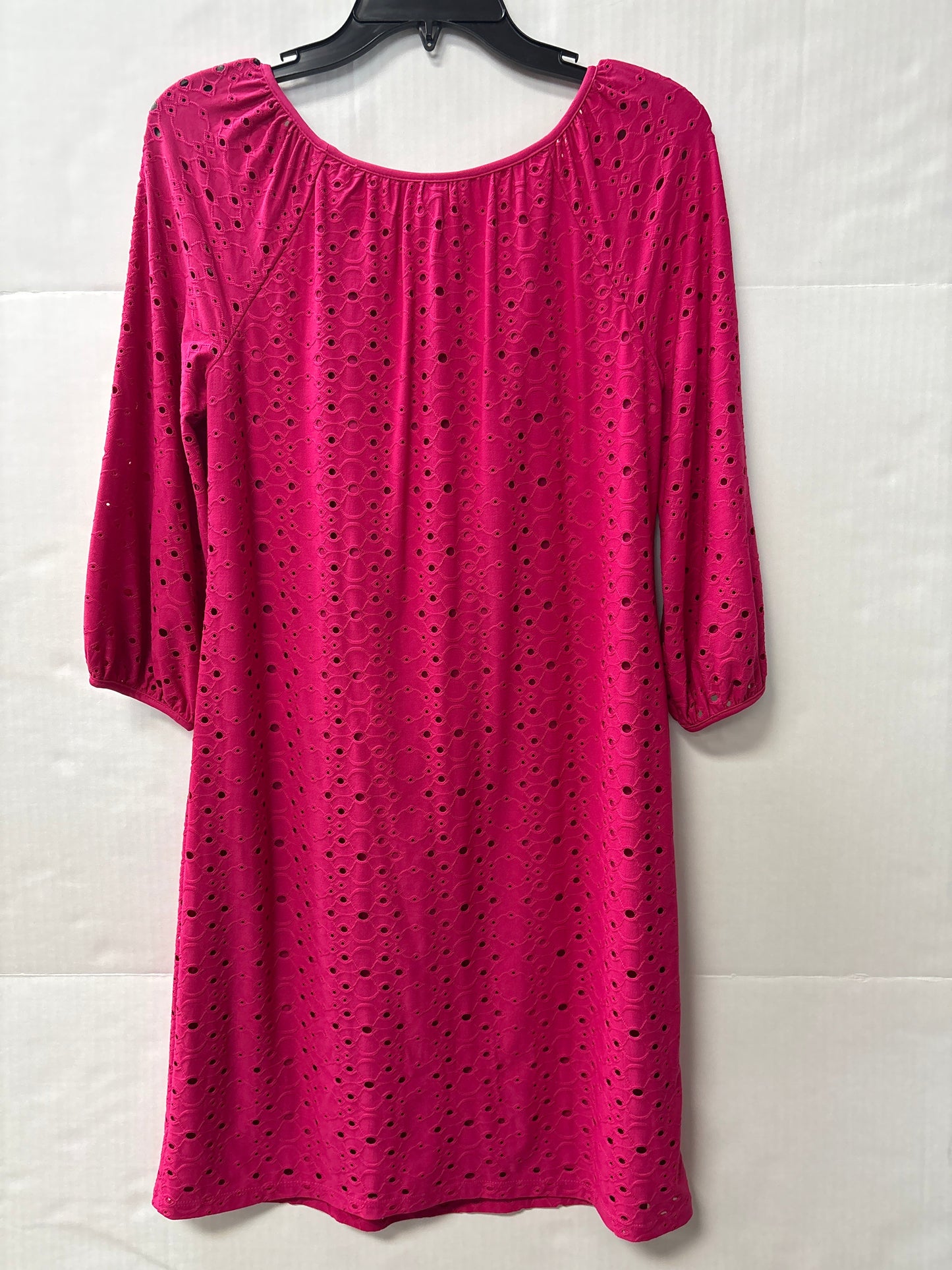 Dress Casual Midi By London Times In Pink, Size: S