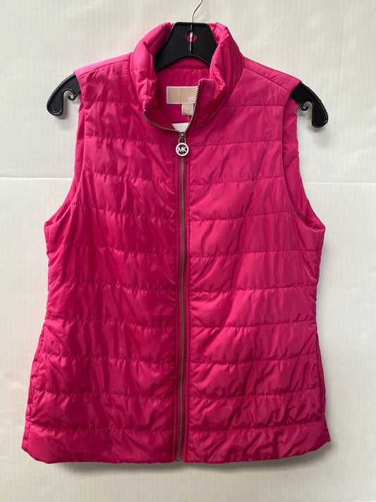 Vest Designer By Michael By Michael Kors In Pink, Size: S