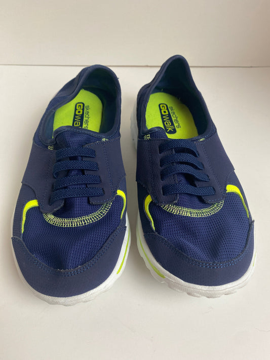 Shoes Athletic By Skechers In Navy, Size: 7.5