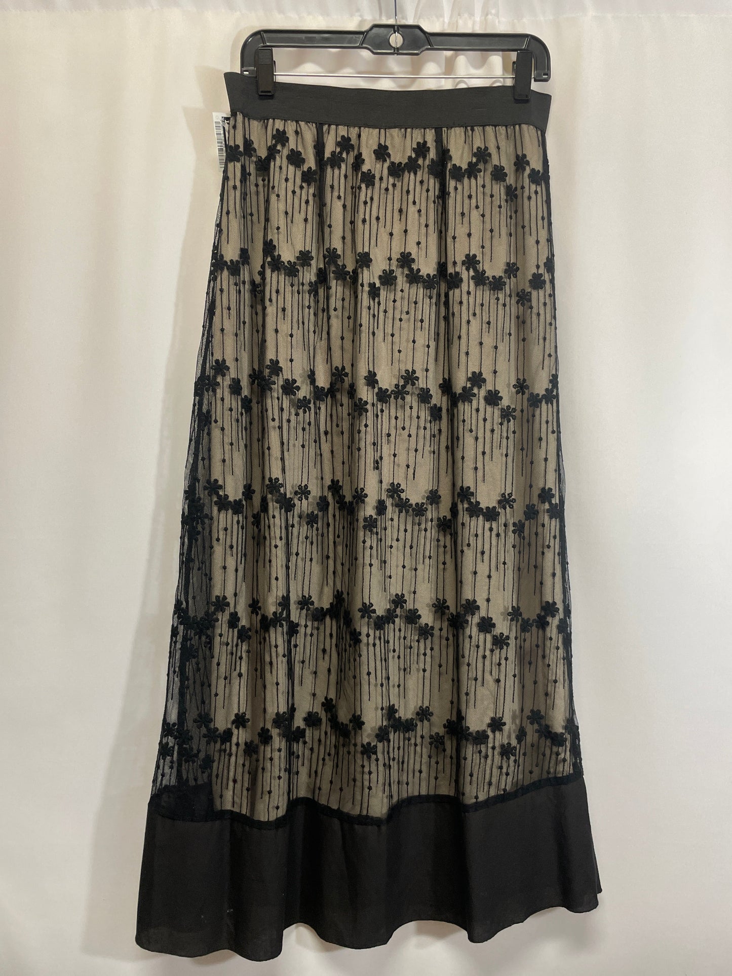 Skirt Maxi By Cato In Black, Size: M