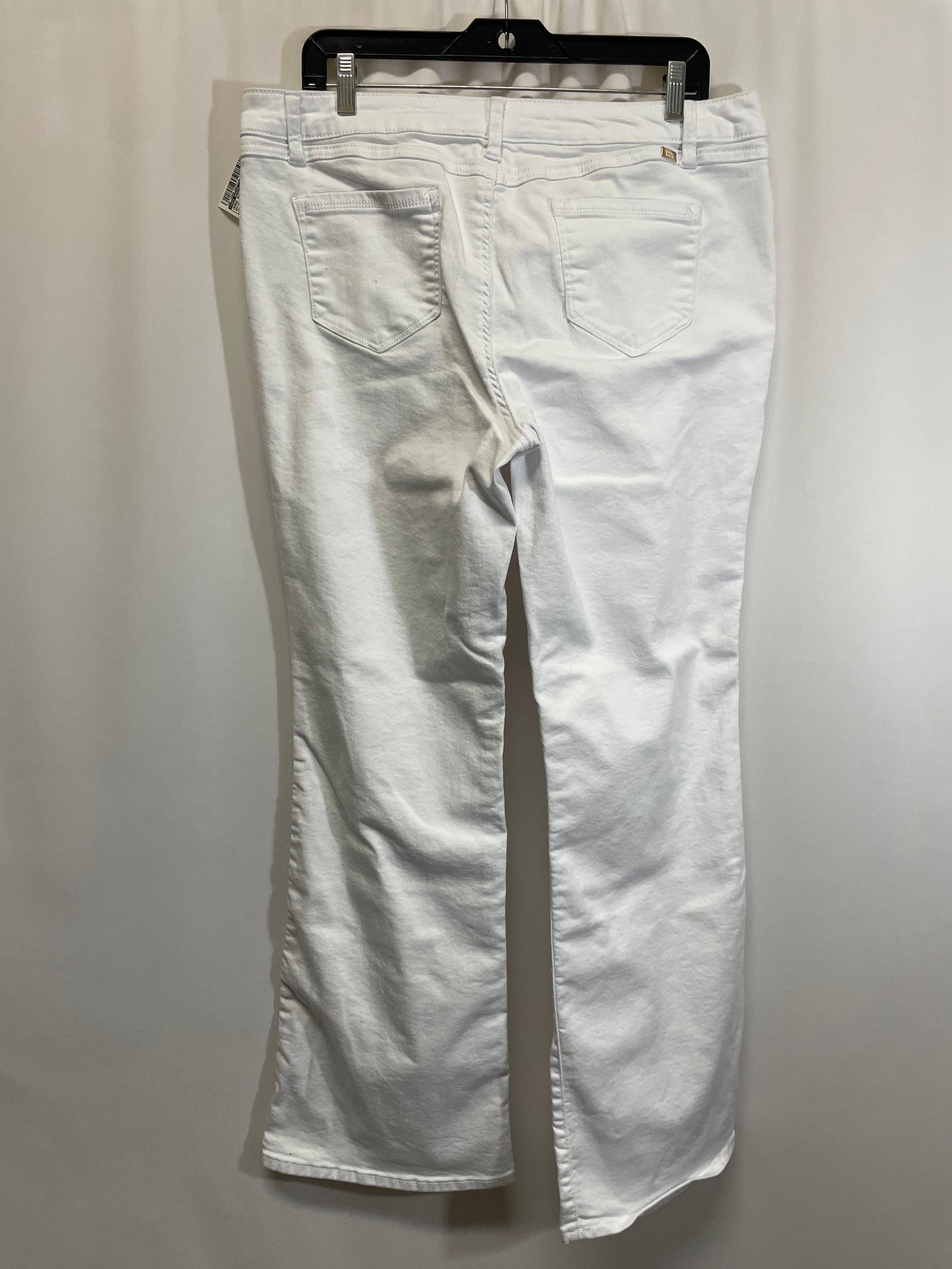 Jeans Boot Cut By 1822 Denim In White Denim, Size: 16