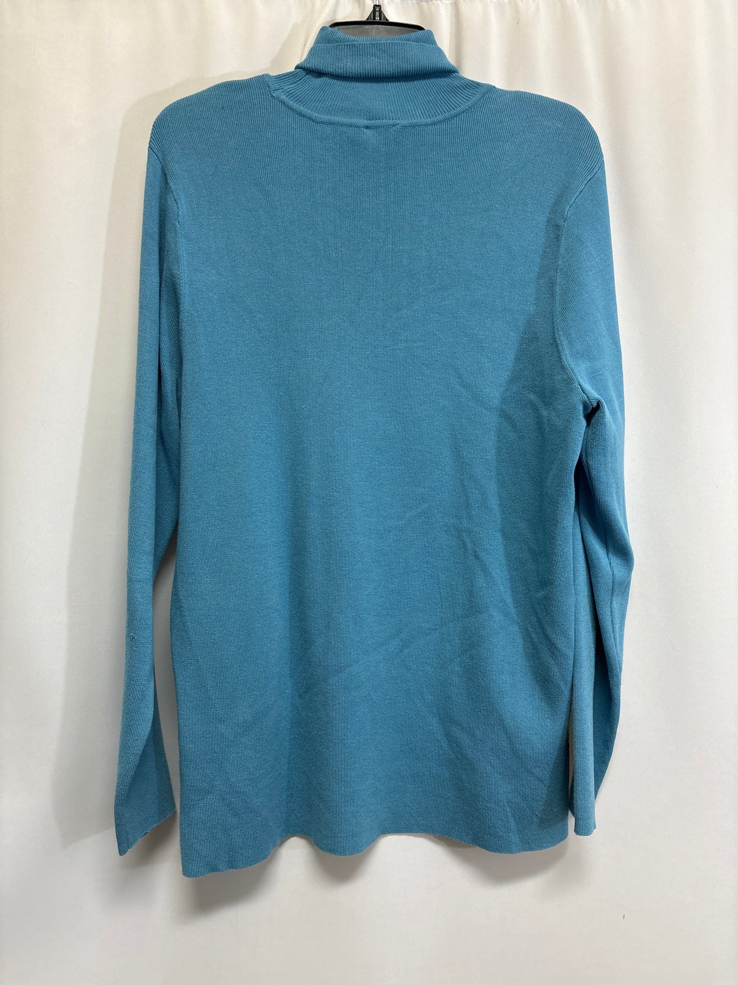 Sweater By Chicos In Blue, Size: L