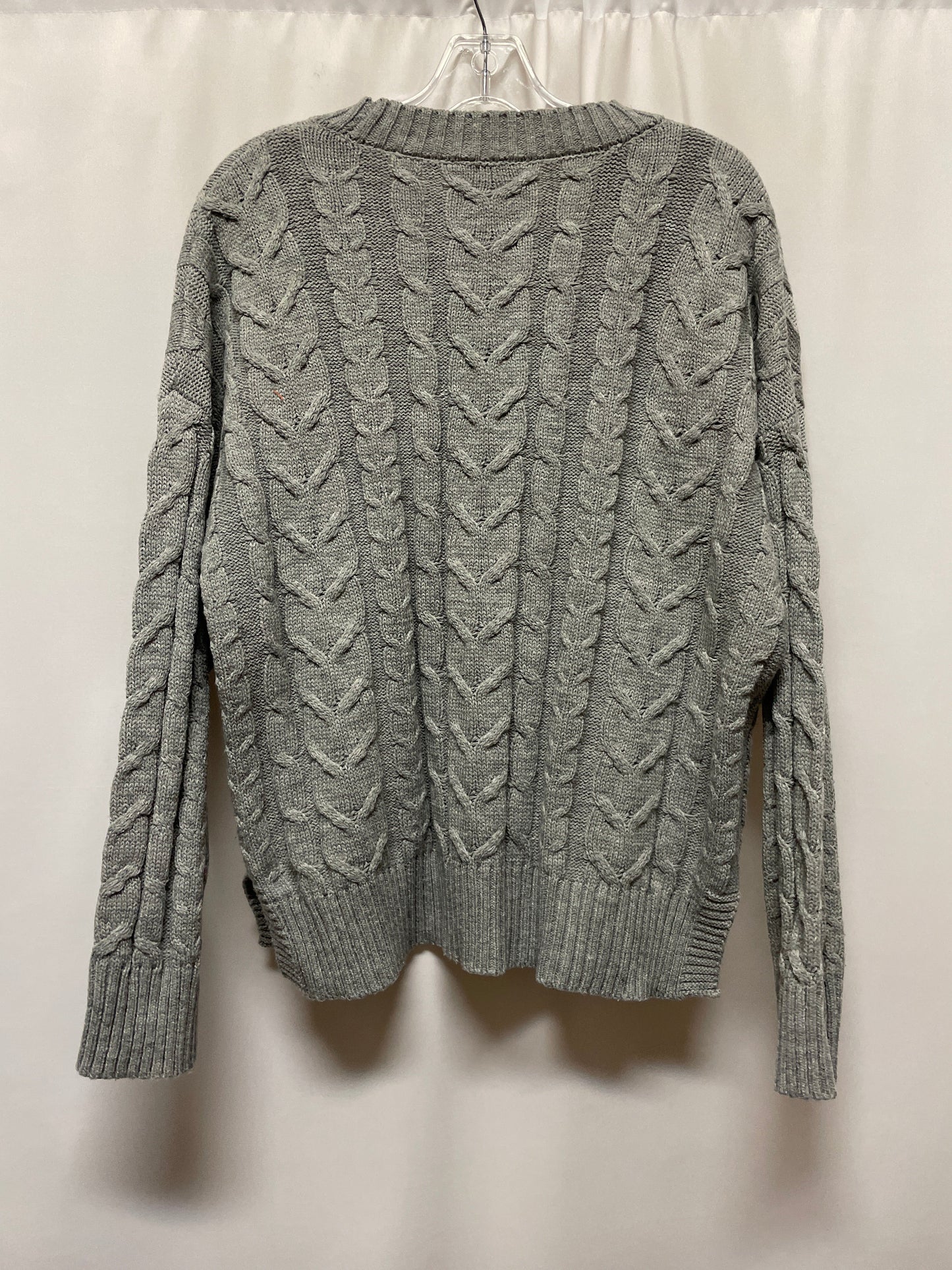 Sweater By Time And Tru In Grey, Size: Xl