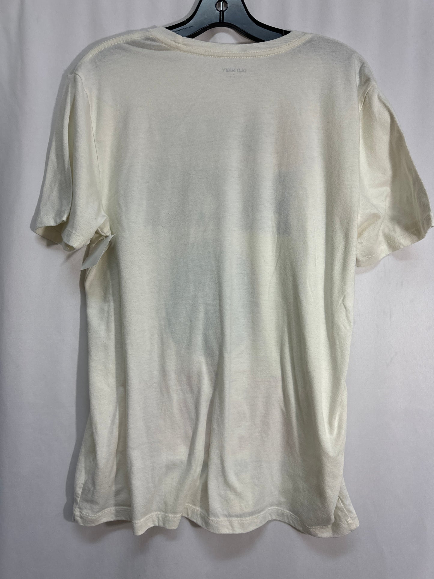 Top Short Sleeve By Old Navy In Yellow, Size: M