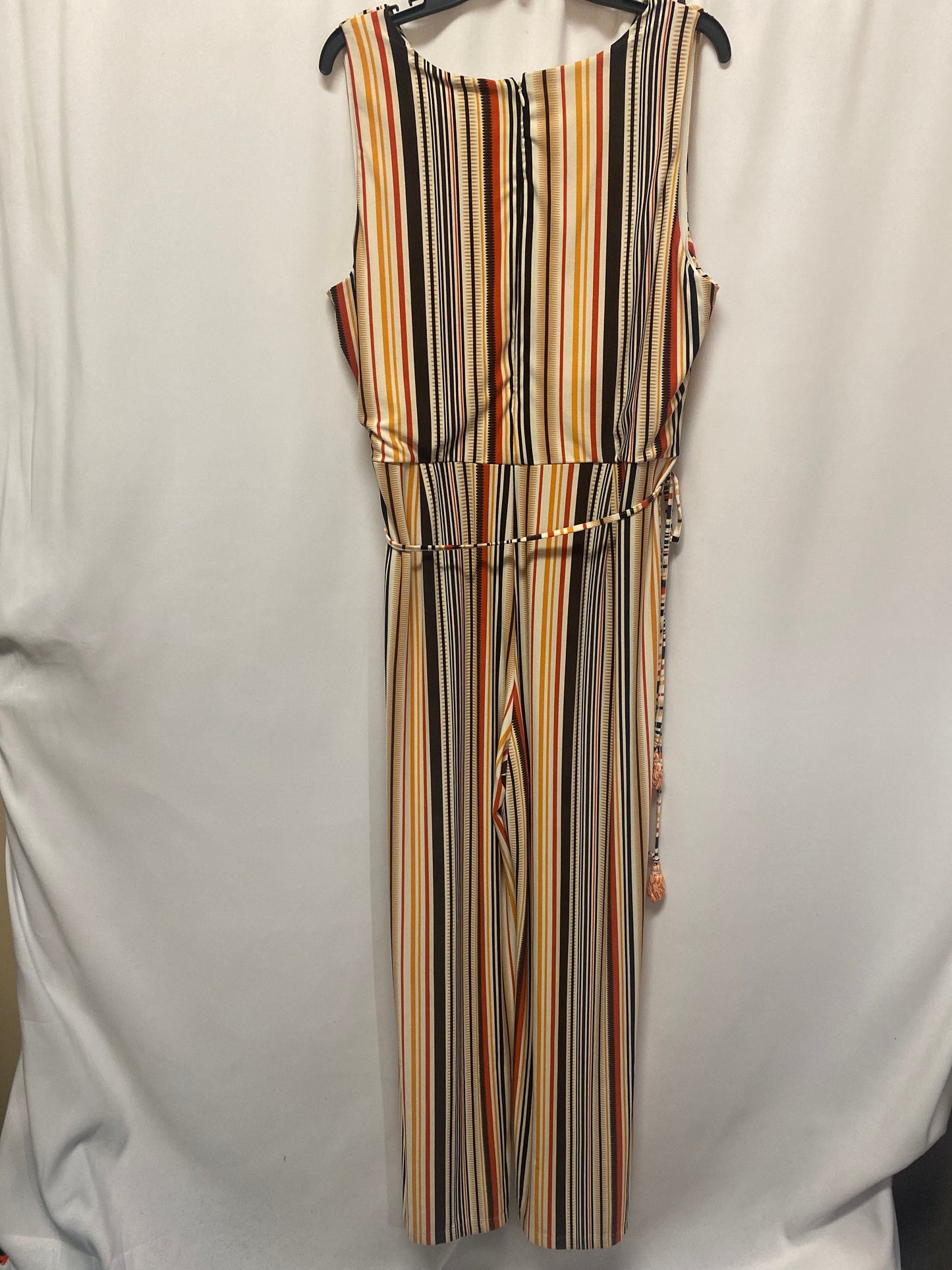 Jumpsuit By Cato In Orange, Size: Xl