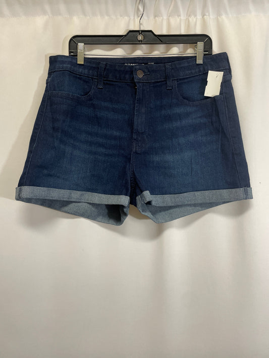 Shorts By Old Navy In Blue Denim, Size: 14