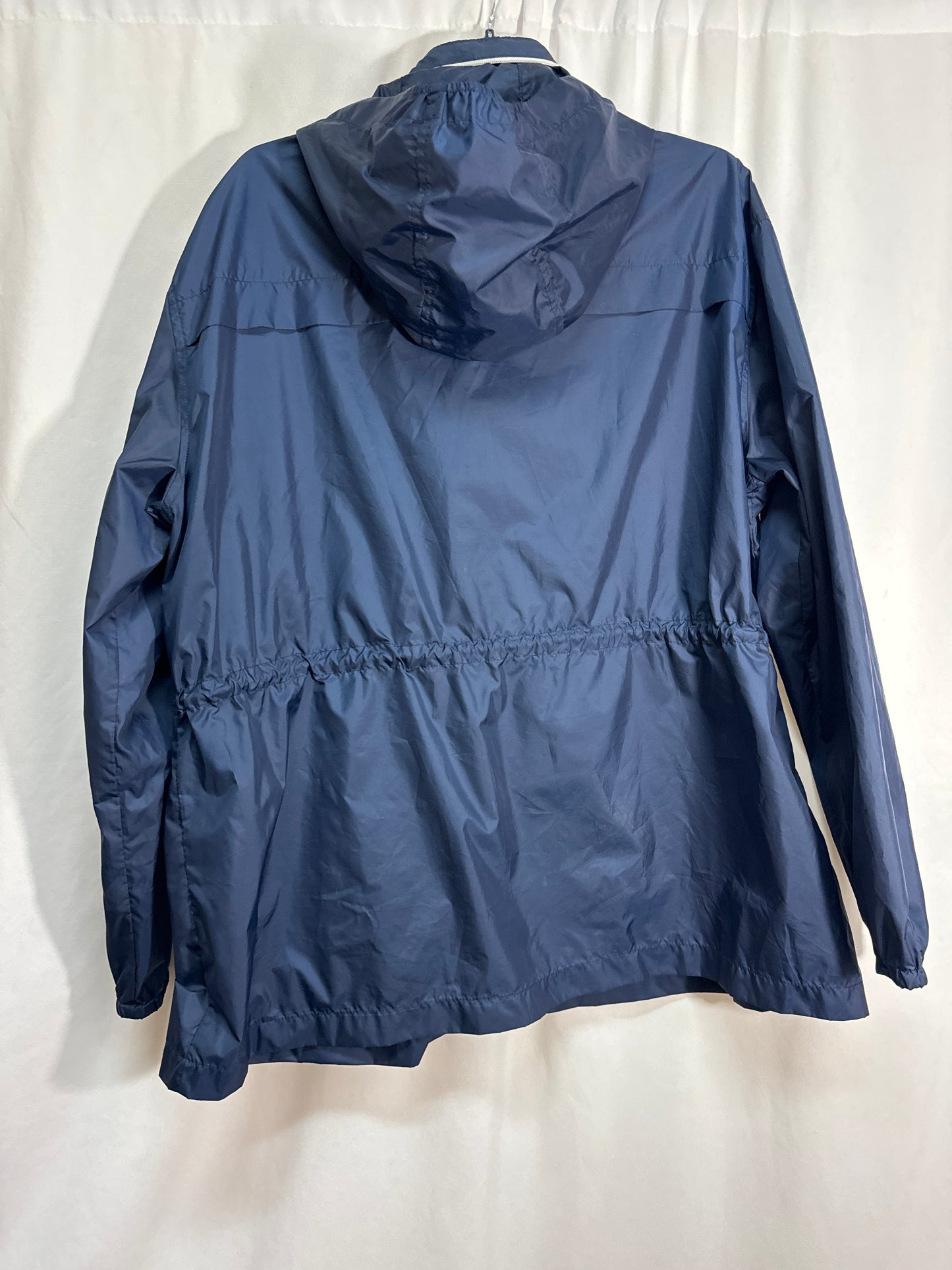 Jacket Windbreaker By Old Navy In Blue, Size: Xl