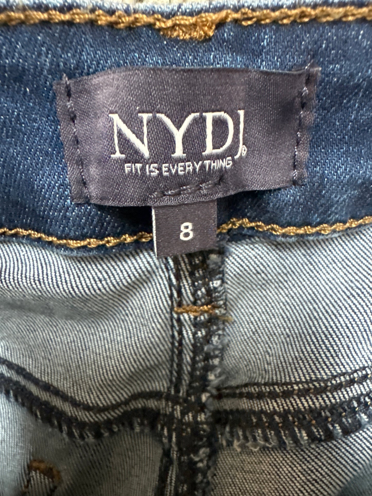 Jeans Skinny By Not Your Daughters Jeans In Blue Denim, Size: 8