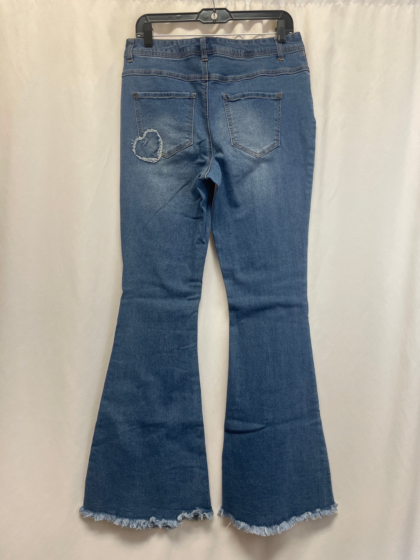 Jeans Boot Cut By Cato In Blue Denim, Size: 10